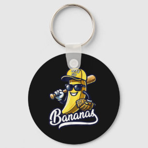 Schattigee Bananen Trotse Naam Grafische Bananen L Sleutelhanger