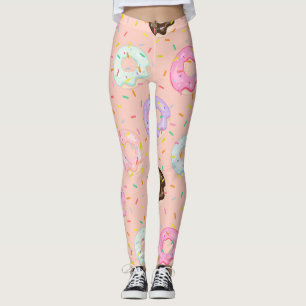 Schattigee banketbakkerij winkel Sprinkles Donuts  Leggings