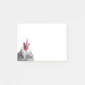 Schattigee Bantam Cochin Hen Foto 4x3 Notities Post-it® Notes (Voorkant)