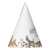 Schattigee Barnyard Animals Verjaardag Feesthoedjes (Links)