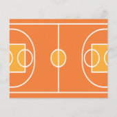 Schattigee basketbal lint budget foto 2e verjaarda (Achterkant)