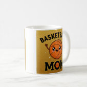 Schattigee Basketbal Mom Classic Mok (Voorkant rechts)