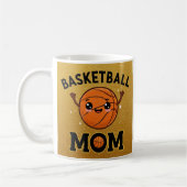 Schattigee Basketbal Mom Classic Mok (Links)