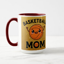 Schattigee Basketbal Mom Combo Mok
