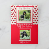 Schattigee bastion op grappige Valentijnsdag Kaart (Binnen)