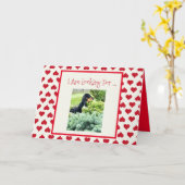 Schattigee bastion op grappige Valentijnsdag Kaart (Gele Bloem)