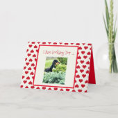 Schattigee bastion op grappige Valentijnsdag Kaart (Voorkant)