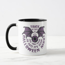 Schattigee Bat Halloween Mok - Trick or treat
