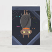 Schattigee Bat Verjaardag Kaart (Voorkant)