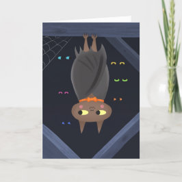 Schattigee Bat Verjaardag Kaart