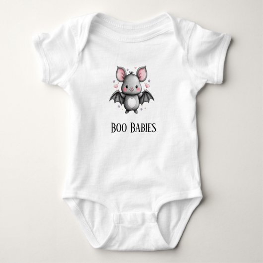 Schattigee Batty Boo Baby's Romper (Voorkant)