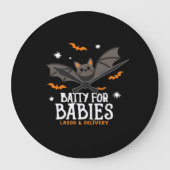 Schattigee Batty voor baby's Arbeid en bevalling V Grote Klok (Voorkant)