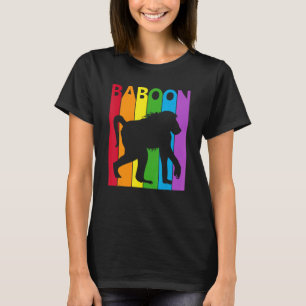 Schattigee baviaan kostuum baviaan dier t-shirt