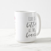 Schattigee Beach Art Coffee Mugs Koffiemok (Voorkant rechts)