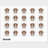 Schattigee Beagle Dog sticker (Vel)