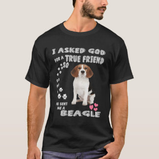 Schattigee Beagle Gifts Grappig Engels Beagle Kost T-shirt