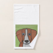 Schattigee Beagle handdoek set (Handdoek)