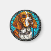 Schattigee Beagle hond Magneet (Voorkant)