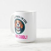 Schattigee beagle koffiemok (Voorkant links)
