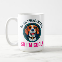 Schattigee beagle koffiemok