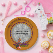 Schattigee Beagle Puppy Foto Verjaardagsfeest Papieren Bordje (Feest)