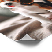 Schattigee beagle puppy poster (Hoek)