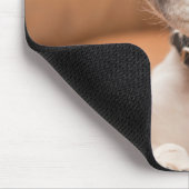 Schattigee Beagle Puppy Quizical Look Mousepad Muismat (Hoek)