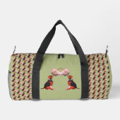 Schattigee Beagle Puppy White Rose Animal geperson Plunjezak (Achterkant)