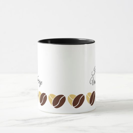 Schattigee Bean Mok - aanpasbaar geschenk (Midden)