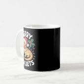 Schattigee Bearded Dragon Christmas Pun Koffiemok (Voorkant links)