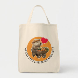 Schattigee Beaver Canvas tas
