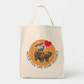 Schattigee Beaver Canvas tas