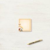 Schattigee bee 3 "x3" post-it notities post-it® notes (Op bureau)
