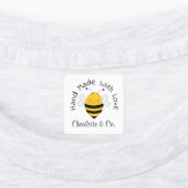 Schattigee Bee Handmade Met Liefde Product Geperso Labels (Aangebracht)