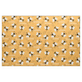 Schattigee bee / hommel patroon stof. stof (Fat Quarter)