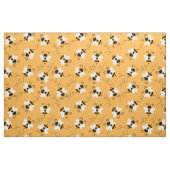 Schattigee bee / hommel patroon stof. stof (Fat Quarter)