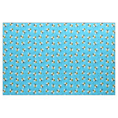 Schattigee bee / hommel patroon stof. stof (Yard (91,4 cm))