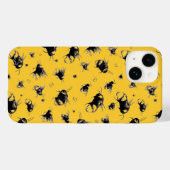 Schattigee Bee iPhone 14 Hoesje | Verjaardagscadea (Achterkant (horizontaal))