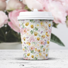 Schattigee Bee Paper Cups Papieren Bekers