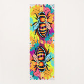 Schattigee Bee Yoga Mat - Honing Bijen Yoga Mat (Voorkant)