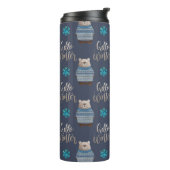 SCHATTIGEE BEER HALLO IN SWEATERS THERMOSBEKER (Gedraaid links)