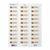 Schattigee beer liefhebbers mailing etiket (Full Sheet)