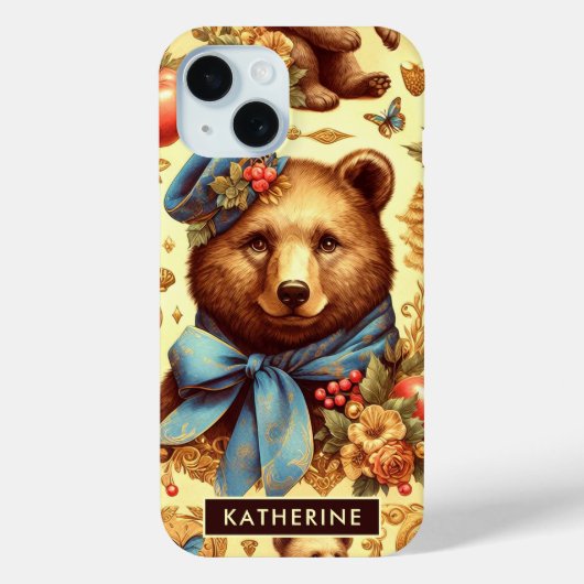 Schattigee  Beer Waterverf Case-Mate iPhone Case (Achterkant)