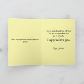 Schattigee behulpzame kikker en bever bos vriendsc kaart (Binnen)