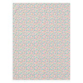 Schattigee beige roze turquoise hedendaagse vlinde tafelkleed (Voorkant)