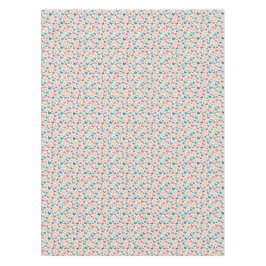 Schattigee beige roze turquoise hedendaagse vlinde tafelkleed