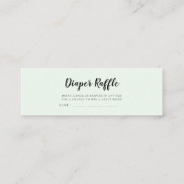 Schattigee beren Baby shower luier loterij ticket