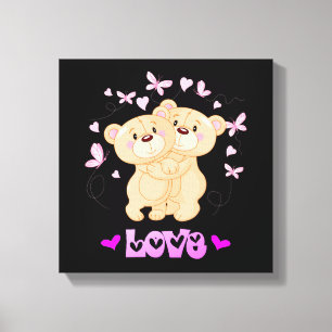 Schattigee Beren Canvas Print