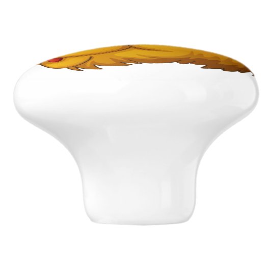 Schattigee Beren Cub Knobs Keramische Knop (Zijkant)