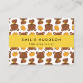 Schattigee Beren, Kinder Play Center, Activity Cen Visitekaartje (Voorkant)